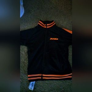 purple brand zip up